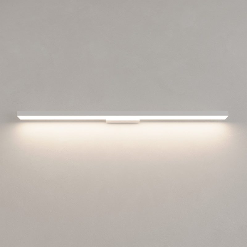 Aplica Aqua albă 92 cm IP44 LED CCT, iluminat baie Light Prestige