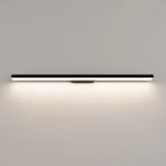 Aplica Aqua neagră 92 cm IP44 LED CCT, iluminat baie Light Prestige