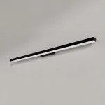 Aplica Aqua neagră 92 cm IP44 LED CCT, iluminat baie Light Prestige