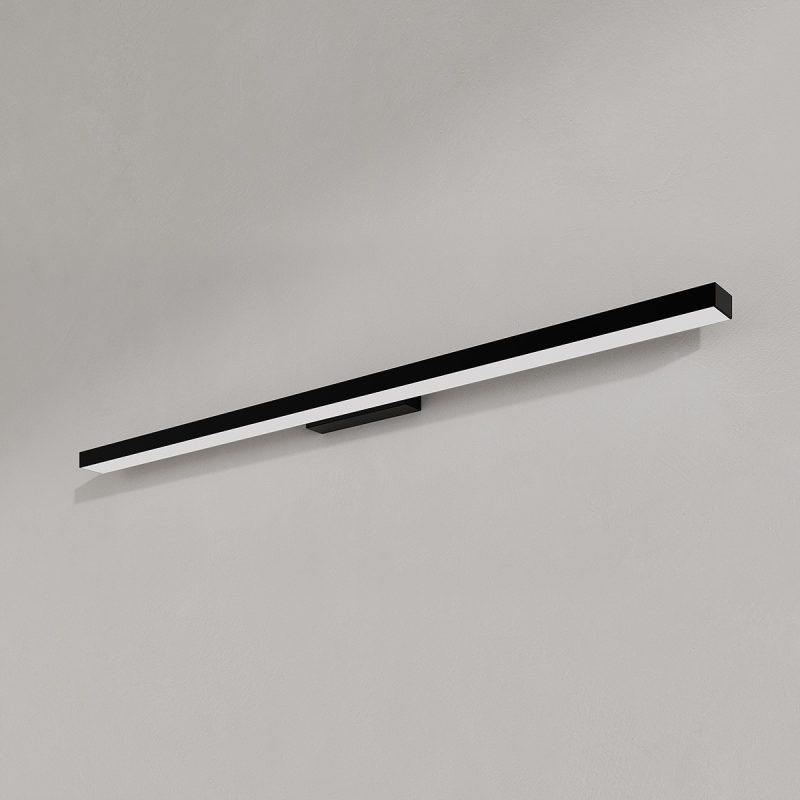 Aplica Aqua neagră 92 cm IP44 LED CCT, iluminat baie Light Prestige - imagine 4