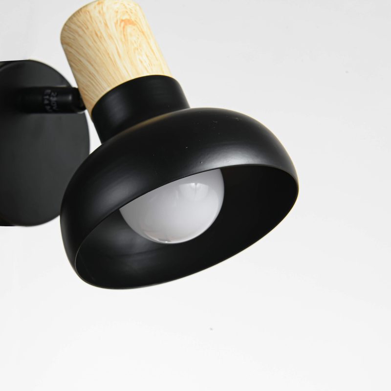 Aplica neagră 1xE14, design clasic, Arezzo Light Prestige - imagine 6