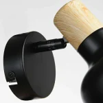 Aplica neagră 1xE14, design clasic, Arezzo Light Prestige