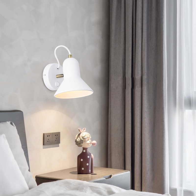 Aplică Astama, perete, albă, E27, Light Prestige