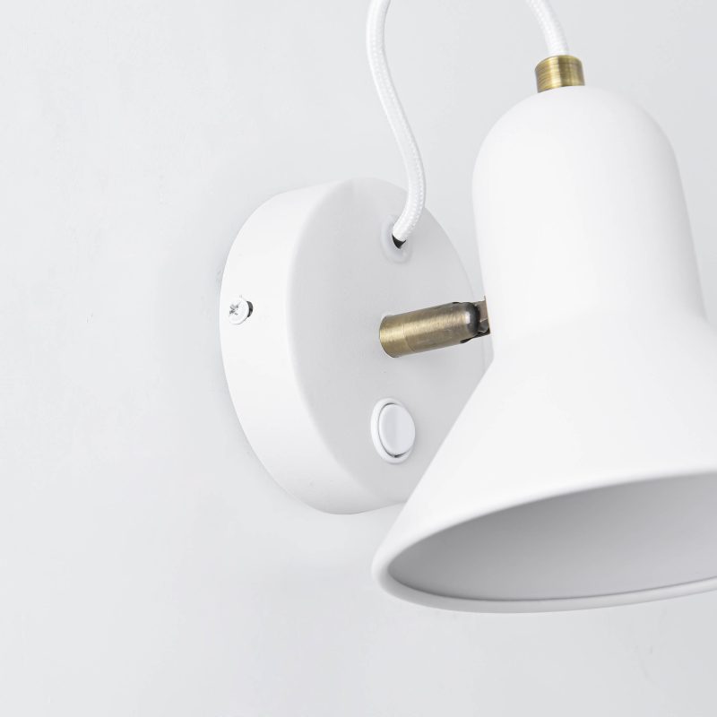 Aplică Astama, perete, albă, E27, Light Prestige