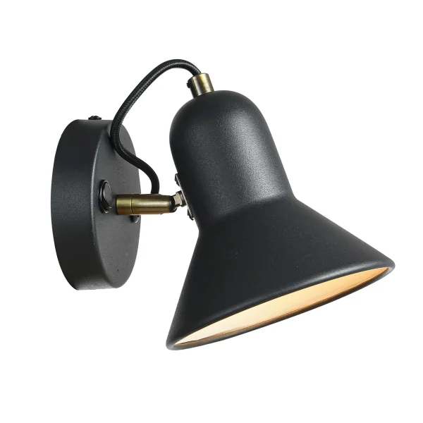 Aplica Astama neagră 1xE27 Light Prestige