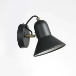 Aplică de perete Astama, negru, E27, Light Prestige