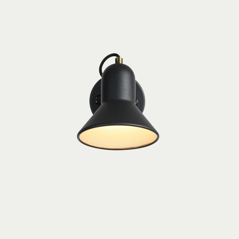 Aplică de perete Astama, negru, E27, Light Prestige
