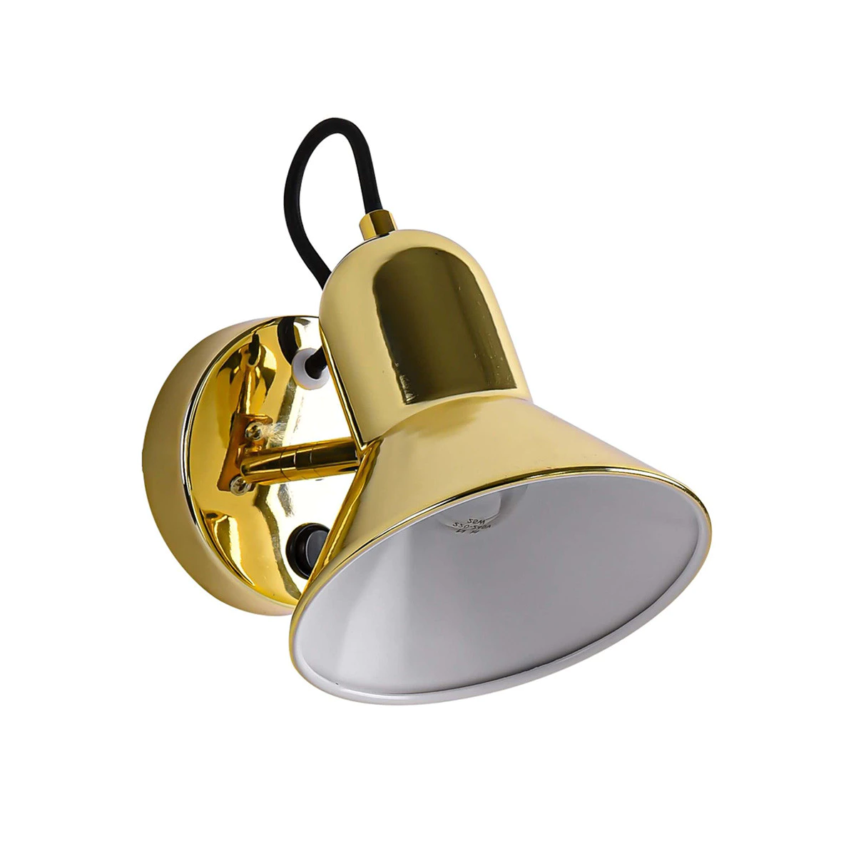 Aplica Astama aurie 1xE27 Light Prestige Aplica Astama aurie 1xE27 Light Prestige