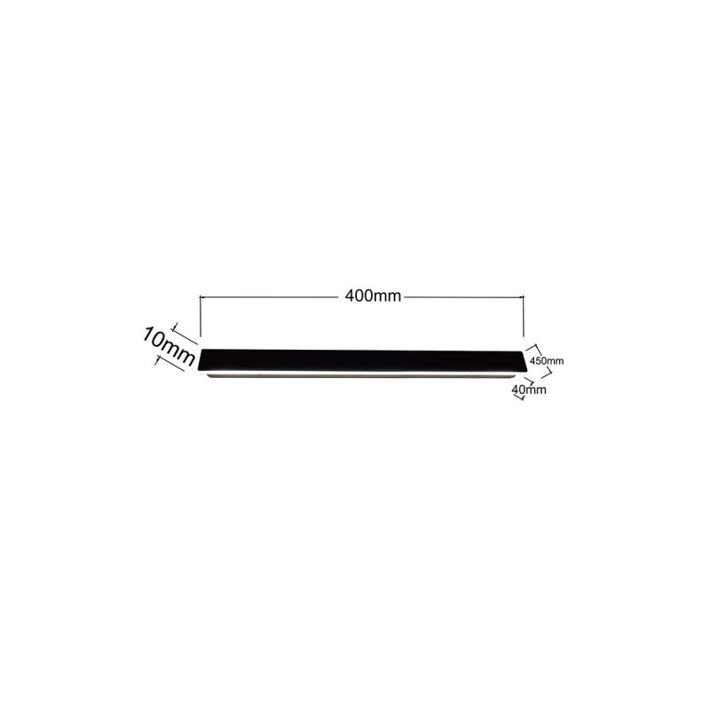 Aplica neagră 40 cm IP54 LED CCT, iluminat exterior, Bodo Light Prestige - imagine 8