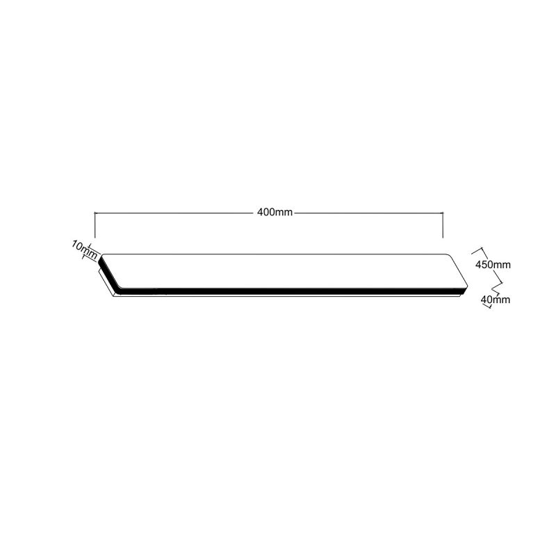 Aplica neagră 40 cm IP54 LED CCT, iluminat exterior, Bodo Light Prestige - imagine 9