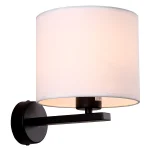 Aplica albă 1xE27, montaj perete, Cecina Light Prestige