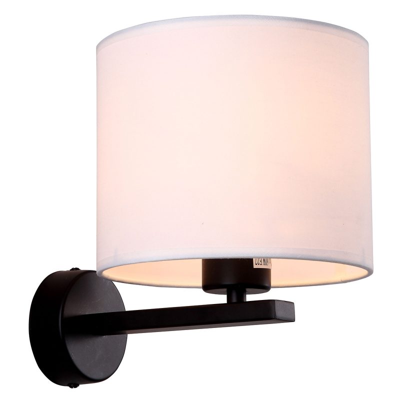 Aplica albă 1xE27, montaj perete, Cecina Light Prestige