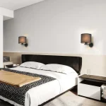 Aplica neagră 1xE27, montaj perete, Cecina Light Prestige
