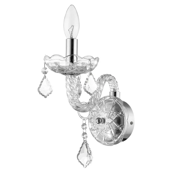 Aplica Cristallo argintie 1xE14 Light Prestige