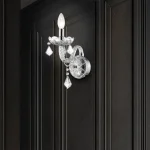Aplica Cristallo argintie 1xE14 Light Prestige