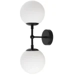 Aplica Dorado neagră 2xE14 Light Prestige