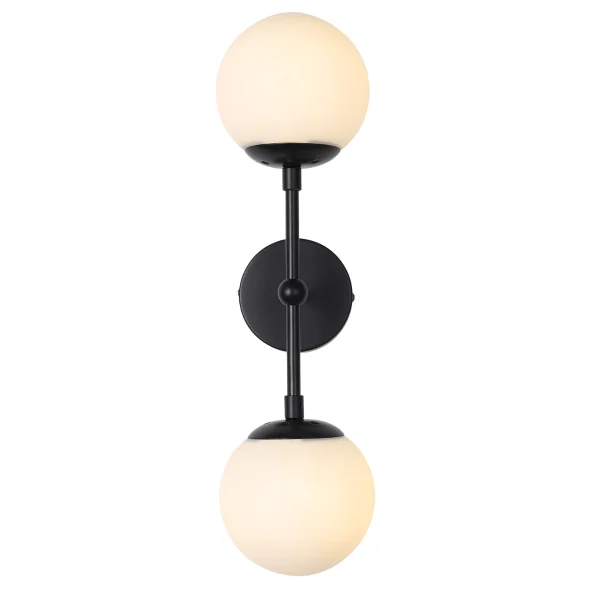 Aplica Dorado neagră 2xG9 Light Prestige