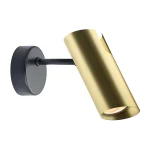 Aplica negru-aurie 1xGU10, design modern, Futuro Light Prestige