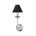 Aplica argintiu-neagră 1xE14, stil glamour Light Prestige