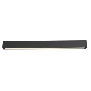 Aplica 93 cm neagră IP44 LED CCT
