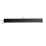 Aplica 93 cm neagră IP44 LED CCT, iluminat perete, Ibros Light Prestige