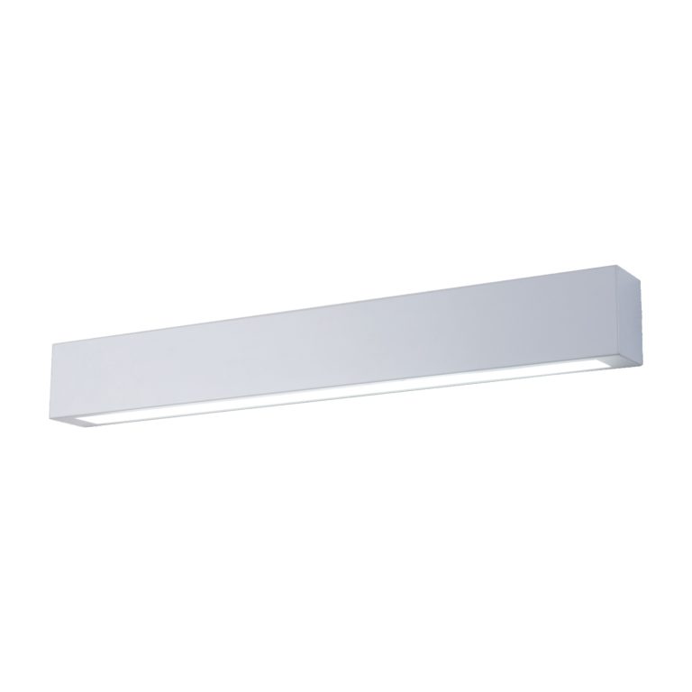 Aplica Ibros 63 cm albă IP44 LED 3000K Light Prestige