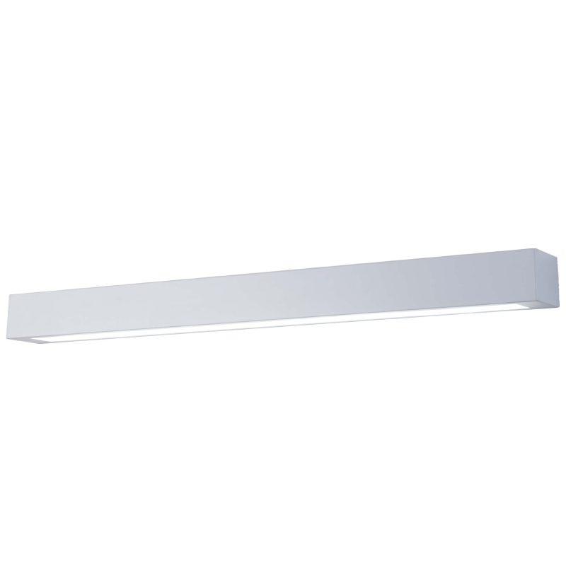 Aplica Ibros 120 cm albă IP44 LED 3000K Light Prestige