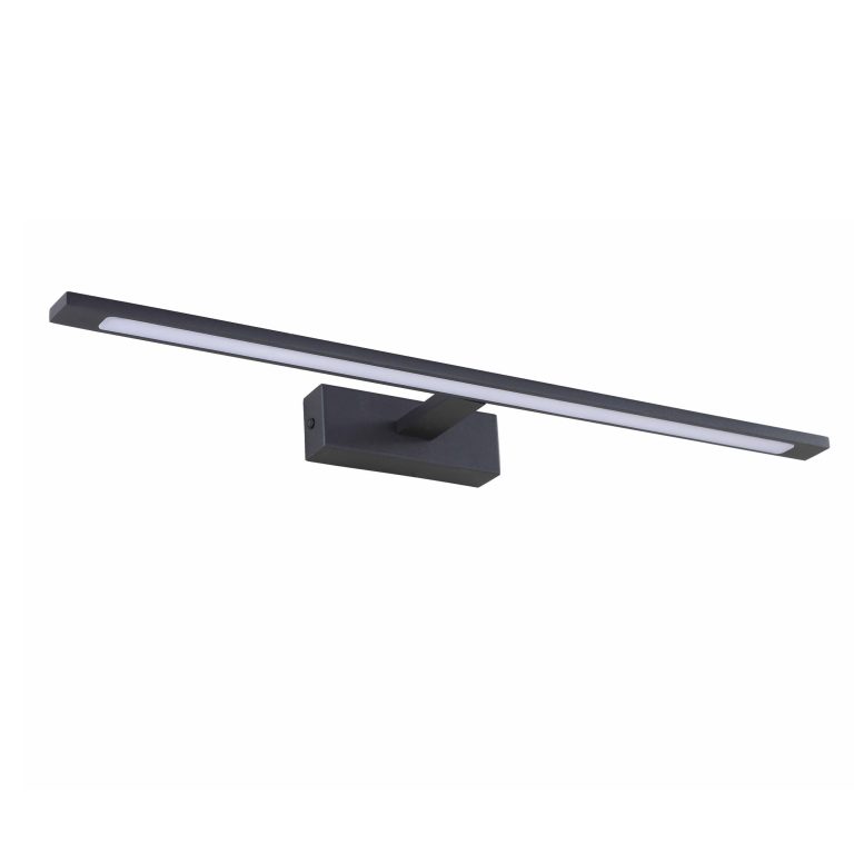 Aplica Isla neagră 62 cm IP44 LED CCT Light Prestige