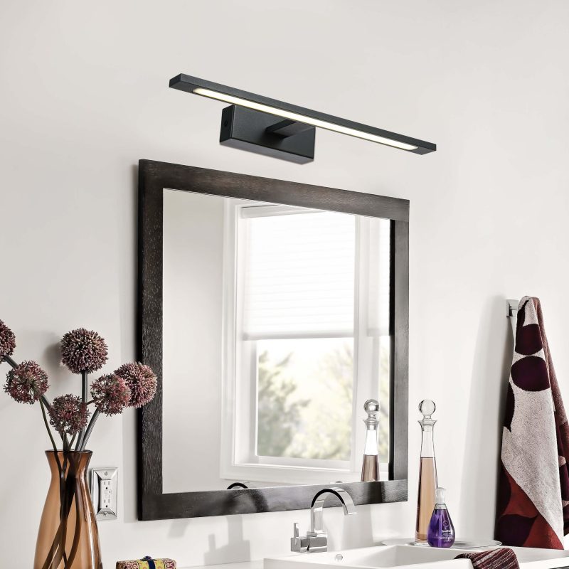Aplica Isla neagră 41 cm IP44 LED CCT Light Prestige