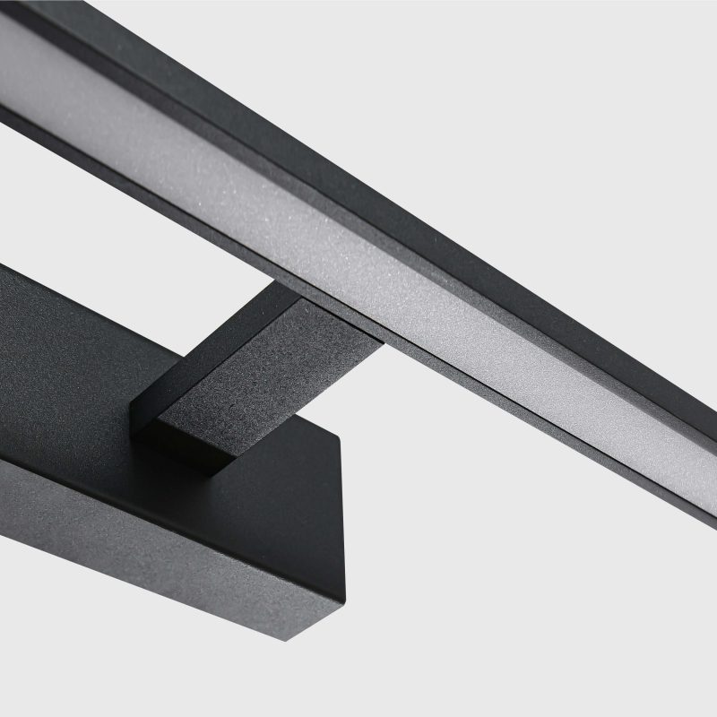 Aplica Isla neagră 41 cm IP44 LED CCT Light Prestige