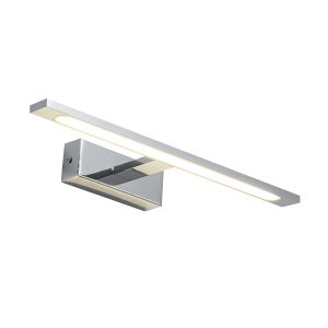 Aplica crom 41 cm IP44 LED CCT