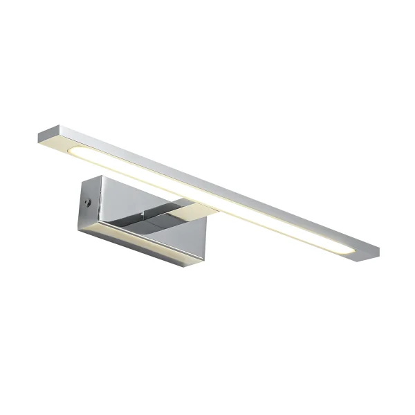 Aplica crom 41 cm IP44 LED CCT