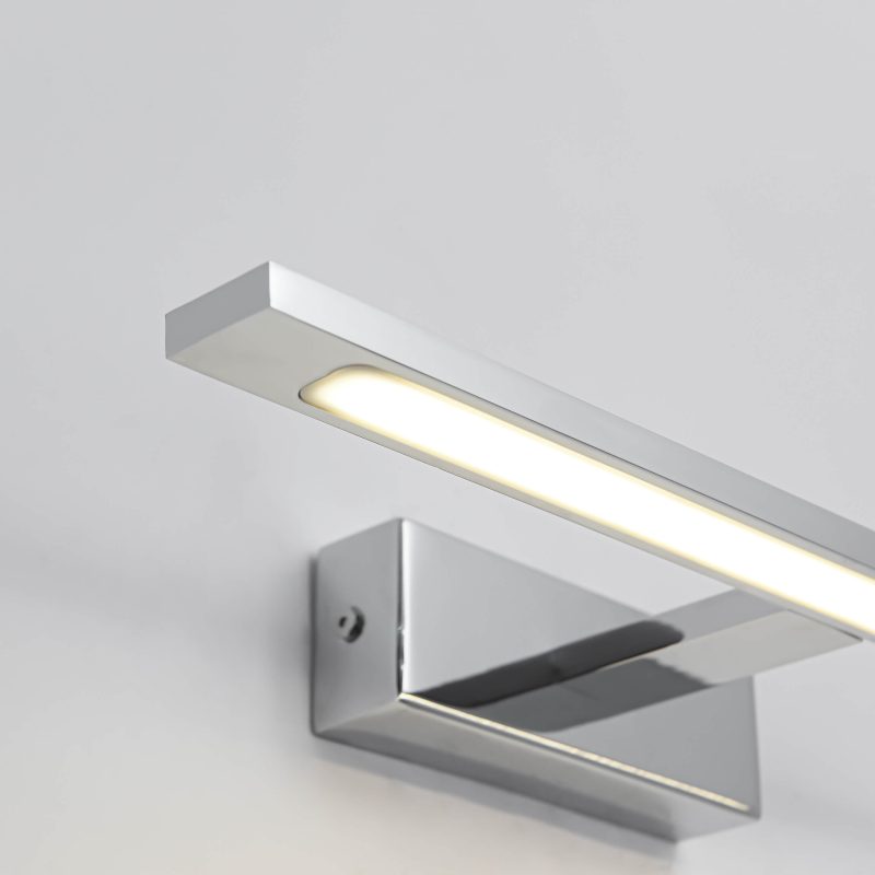 Aplica crom 41 cm IP44 LED CCT, iluminat de perete, Isla Light Prestige