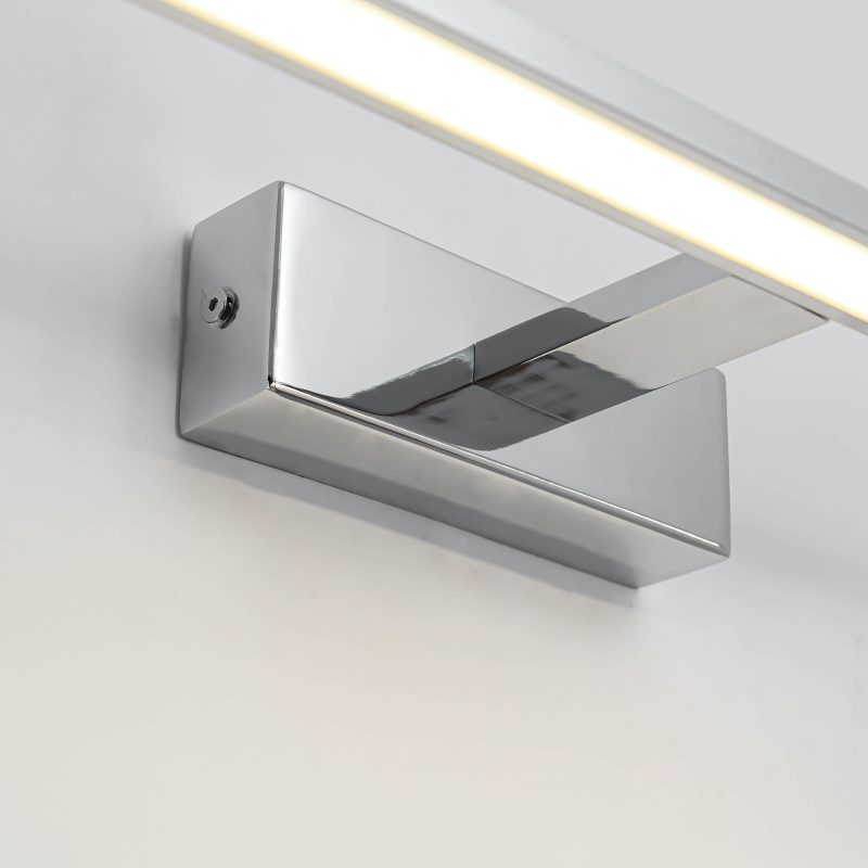 Aplica crom 41 cm IP44 LED CCT, iluminat de perete, Isla Light Prestige