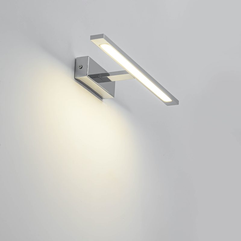 Aplica crom 41 cm IP44 LED CCT, iluminat de perete, Isla Light Prestige