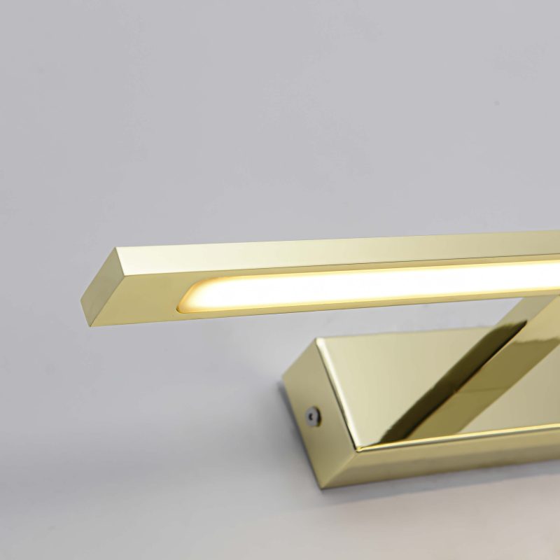 Aplica aurie 41 cm IP44 LED CCT, iluminat perete, Isla Light Prestige