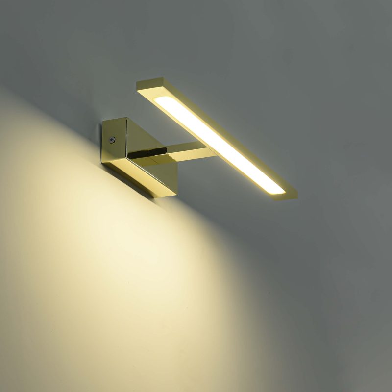 Aplica aurie 41 cm IP44 LED CCT, iluminat perete, Isla Light Prestige