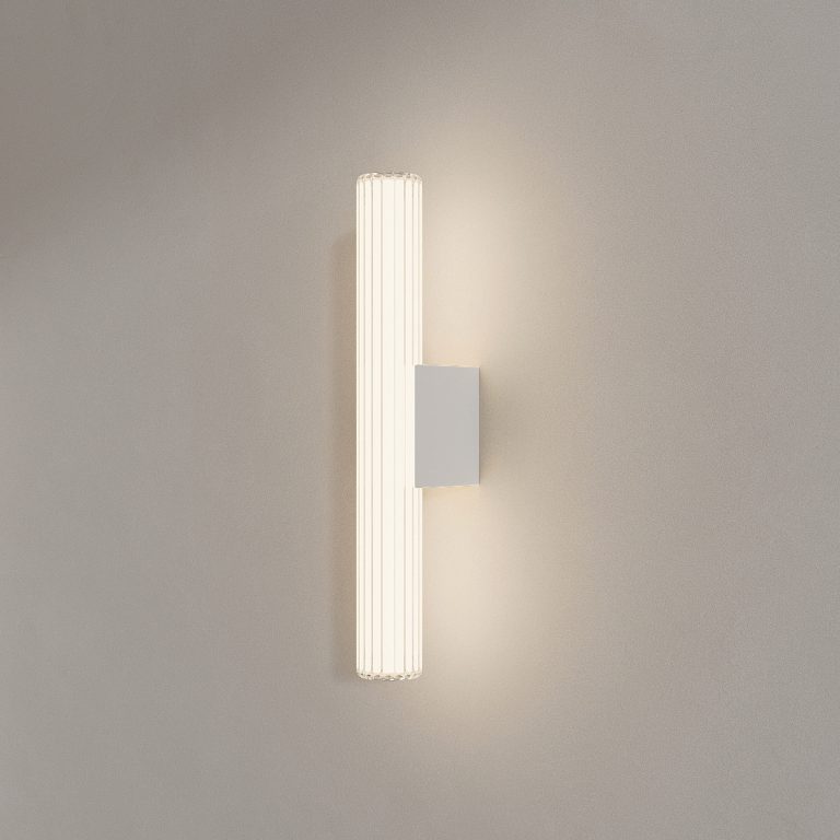 Aplica albă 45 cm LED CCT