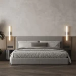 Aplica crom 45 cm LED CCT, iluminat baie, Linea Light Prestige