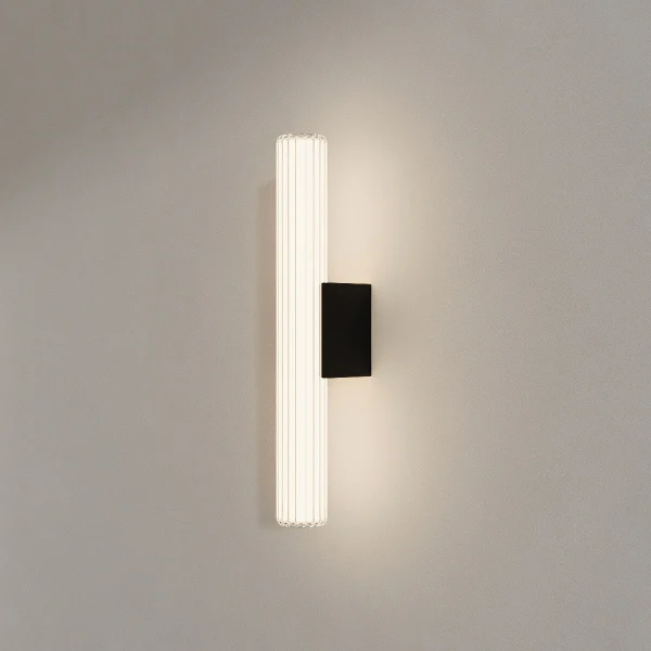 Aplica neagră 45 cm LED CCT