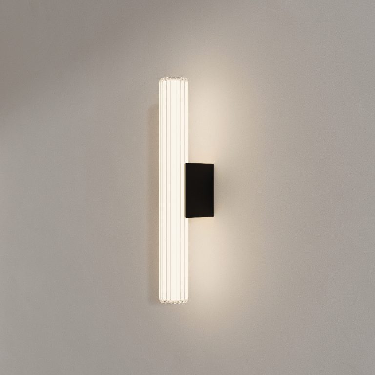 Aplica neagră 45 cm LED CCT
