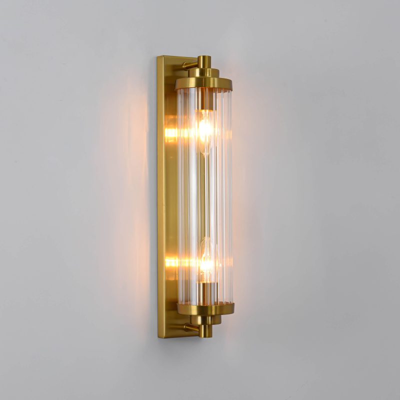 Aplica de perete aurie 2xE14, stil clasic, Lorenzo Light Prestige - imagine 4