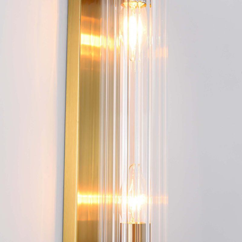 Aplica de perete aurie 2xE14, stil clasic, Lorenzo Light Prestige - imagine 6