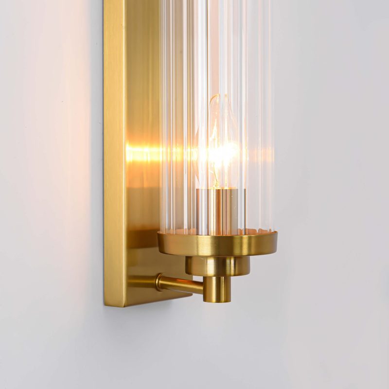 Aplica de perete aurie 2xE14, stil clasic, Lorenzo Light Prestige - imagine 7