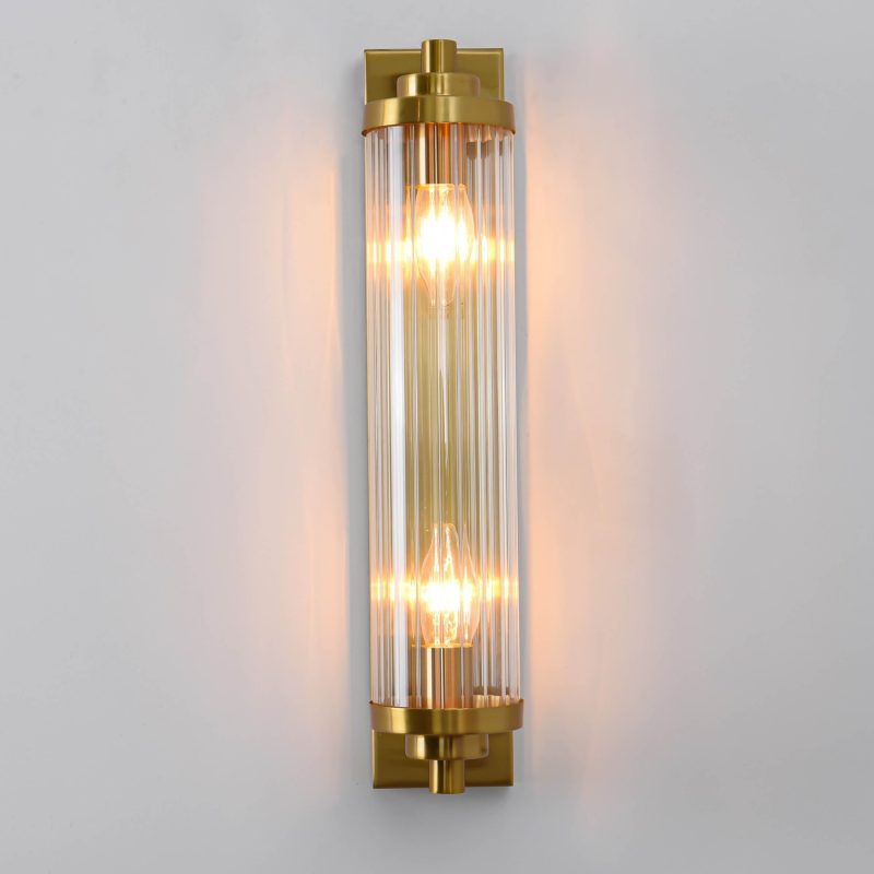 Aplica de perete aurie 2xE14, stil clasic, Lorenzo Light Prestige - imagine 9