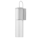 Aplica de perete albă modernă 1xGU10, sticlă, Manacor, Light Prestige