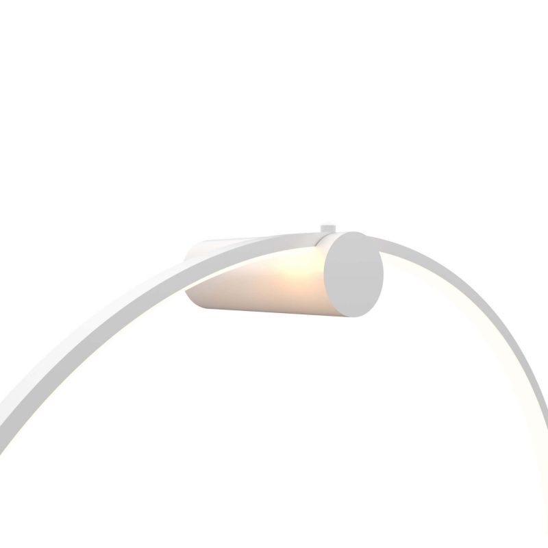 Aplica albă LED 3000K, model S, iluminat decorativ, Mirror Light Prestige