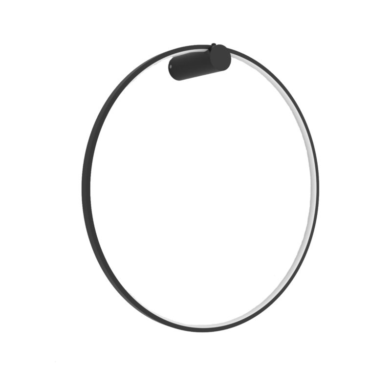 Aplica Mirror S neagră LED 3000K Light Prestige
