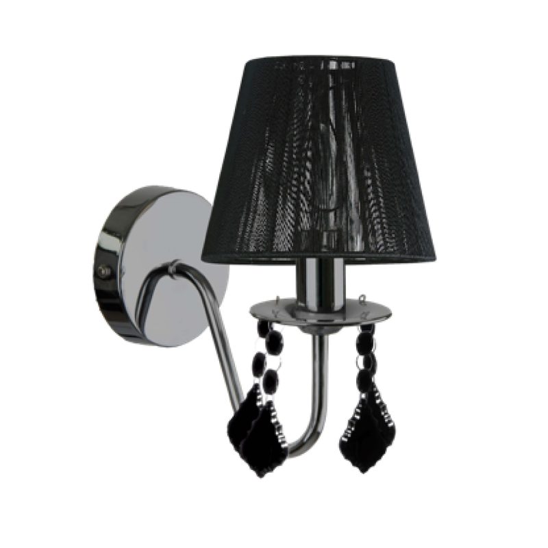 Aplica Mona neagră 1xE14 Light Prestige