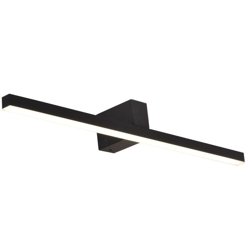 Aplica neagră 60 cm IP44 LED 4000K